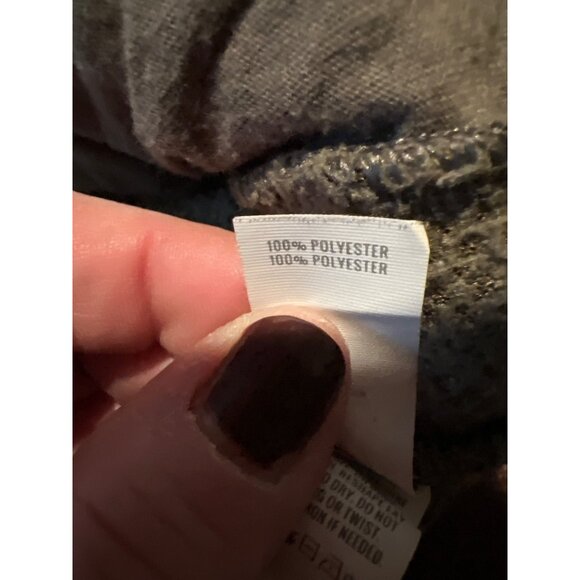 Aerie Oversized Cloud Sherpa Quarter Snap Button Pullover Sweater small - Picture 7 of 9